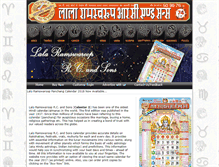 Tablet Screenshot of lalaramswaroopindia.com